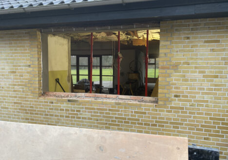 ombygning til udsigt